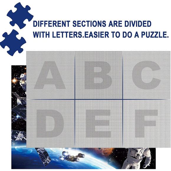 Jigsaw Puzzles 1000 Piece for Adults Teens and Kids-Space Puzzle 27.6" x 20" - Picture 5 of 12